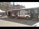 Les bus TCAT transformés pour la campagne de dépistage mobile à Troyes et dans l'agglo.