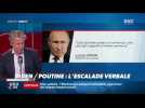 Nicolas Poincaré : Biden/Poutine, l'escalade verbale - 19/03