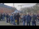 DJ, fumigènes, pétards: le secteur Horeca manifeste à Namur (photos)