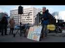 Bruxelles : manifestation à pour imposer le climat au coeur des politiques européennes