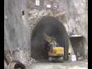 Gorges de l'Arly: le creusement des 240 mètres du tunnel des Cliets terminé
