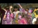 Au Pakistan, les Hindous célèbrent la fête des couleurs malgré le Covid