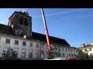 Des travaux sur l'église Saint-Alpin en centre-ville de Châlons-en-Champagne