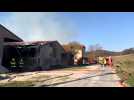 Feu de ferme à Lançon, Vouzinois