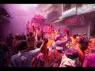 Holi Festival : les hindous célèbrent le printemps malgré la crise du Covid