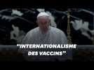 Le pape appelle à partager les vaccins aux pays pauvres