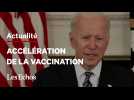 Joe Biden annonce que tous les adultes seront éligibles à la vaccination le 19 avril