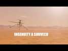 L'hélicoptère Ingenuity de la NASA a survécu à sa première nuit sur Mars