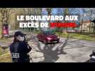 Le boulevard aux excès de vitesse