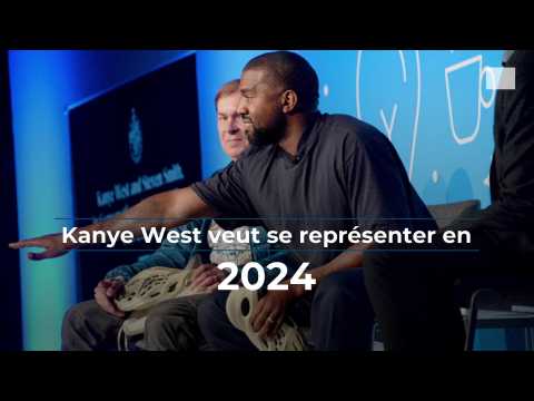 VIDEO : Kanye West veut se reprsenter en 2024