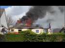 Saint-Leonard : un incendie survenu ce lundi détruit une maison