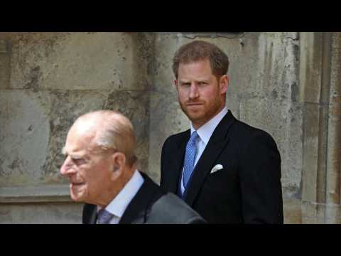 VIDEO : Mort du prince Philip : l?mouvant hommage du prince Harry  son grand-pre