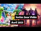 Jeux vidéo : les sorties du mois d'avril