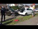 Deux voitures se percutent à Calais