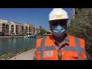 Frontignan : premières actions contre les odeurs d'Suf pourri le long du canal