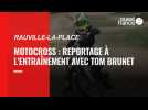 Motocross : le Manchois Tom Brunet, 13 ans, à l'entraînement