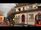 Saint-Pol : incendie dans une maison inoccupée, rue Salengro, mercredi en fin d'après-midi