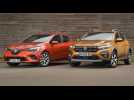 Essai Renault Clio vs Dacia Sandero : laquelle choisir ?