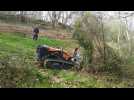 Hautes-Pyrénées: un robot broyeur téléguidé que se partagent les agriculteurs