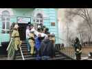 Russie: ils terminent une opération à coeur ouvert en plein incendie