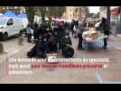 Noyon: manifestation silencieuse des intermittents