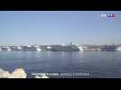 Marseille suffoque de la pollution des paquebots de croisière