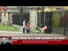 Mort du Prince Philip : des fleurs déposées devant le château de Windsor