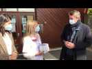 Troyes Champagne Métropole : distribution de masques virucides au personnel des écoles et des mairies