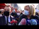 Marine Le Pen à Avesnes-sur-Helpe : 