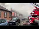 Incendie école désaffectée Schaerbeek