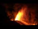 Réunion: le Piton de la Fournaise en éruption, un spectacle pour les randonneurs
