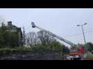 Incendie d'une maison bourgeoise