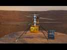 Ingenuity, un petit hélicoptère qui va survoler la surface de Mars