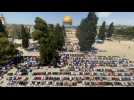 Sur l'Esplanade des Mosquées, le plus grand rassemblement depuis le Covid