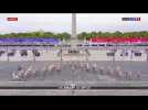 14-Juillet : la patrouille de France survole la Concorde