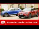 Nouvelle Citroën C4 vs Volkswagen T-Roc : 1er match