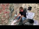 Leffrinckoucke : l'artiste Anonyme démonte son blockhaus-miroir