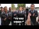 Macron interpellé par des gilets jaunes en marge du 14 juillet