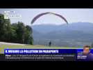 Il mesure la pollution en parapente - 17/07