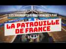 Les soignants aubois honorés par la patrouille de France