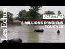 La mousson provoque des inondations meurtrières en Inde
