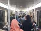 Le métro de Charleroi bondé!