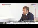 En ouverture de la visioconférence des donateurs, Emmanuel Macron réclame une enquête 