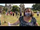 Ils manifestent contre L'herbe folle de l'abbaye de Beauport