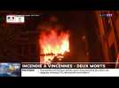 Incendie à Vincennes, au moins deux morts