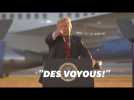 Trump n'approuve pas les rassemblements contre le racisme: Des manifestants ton cul, oui!