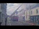 Incendie d'une maison dans le centre de Couvin (31/08/2020)