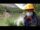 Un chantier unique en Europe au barrage du Jotty