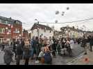 SPA - Lâcher de ballons en mémoire de Mya et Françoise