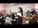Retour au lycée Paul-Hazard à Armentières, un mois après la rentrée marquée par la crise sanitaire